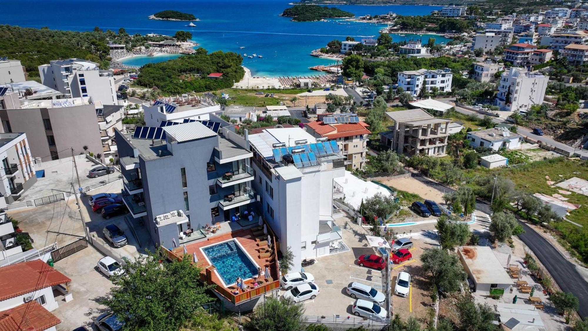 Hotel Ajden By Mira Mare Ksamil Dış mekan fotoğraf